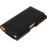 Étui smartphone - avizar - taille xxl - simili - cuir - noir - fermeture magnétique Étui smartphone - avizar - taille xxl - simili - cuir - noir - fermeture magnétique