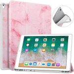 tui tablette - compatible avec ipad pro 12. 9 2017 - 2015 protecteur en cuir pu et silicone de couverture ...
