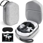 Étui de voyage rigide pour lunettes oculus quest 2 vr et casque de jeu Étui de transport résistant aux ... Étui de voyage rigide pour lunettes oculus quest 2 vr et casque de jeu Étui de transport résistant aux ...