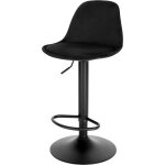 Eugad tabouret bar chaise pivotante tabouret de bistrot hauteur réglable tabouret de comptoir noir e0ag0040 ... Eugad tabouret bar chaise pivotante tabouret de bistrot hauteur réglable tabouret de comptoir noir e0ag0040 ...