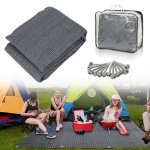 Eulenke tapis de camping ext�rieur 250x300cmtapis de sol l�ger et respirant pour camping - car bleu arceau ...