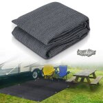 Eulenke tapis de camping ext�rieur 300x500cmtapis de sol l�ger et respirant pour camping - car bleu arceau ...