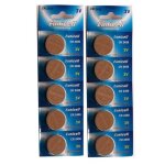 Eunicell 10 piles lithium cr2450 cr 2450 dl2450 ecr2450 br2450 5029lc