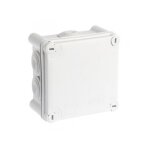 Bote de drivation - eurohm - 100x100x55 - couvercle  vis 1 / 4 de tour - carr - 100 mm x 100 mm