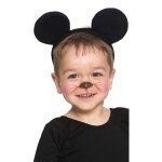 Eurocarnavales sa. serre - tte oreilles de mickey pour enfant. . adulte enfant