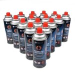 Eurocatch cartouche de gaz - 16 pices - gaz butane - bouteilles de gaz - cartouches de gaz - cartouches ...