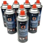 Eurocatch cartouche de gaz - 8 pices - gaz butane - bouteilles de gaz - cartouches de gaz - cartouches ...