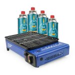 Eurocatch evergrill barbecue � gaz butane - incl. 4 cartouches