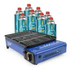 Eurocatch evergrill barbecue � gaz butane - incl. 8 cartouches