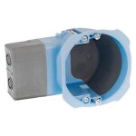 Bo�te dencastrement - eurohm - 1 poste - plastique - 40 mm de profondeur - 67 mm de diam�tre