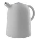 Pichet thermos - eva solo - thimble - 1 litre - acier inoxydable - gris clair