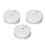 Lot de 3 d�tecteurs de fum�e nf autonomie 5 ans