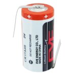 Eve cr17335 pile au lithium 3v avec cosses  souder ou palette de soudage slectionnable : des pattes ...
