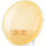 Eveil lumière avec led réveil lumineux lampe radio fm simulateur daube7 sons naturel 256 rgb couleurs ... Eveil lumière avec led réveil lumineux lampe radio fm simulateur daube7 sons naturel 256 rgb couleurs ...