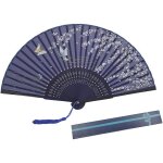 ventail pliant en soie et bambou de style japonais sakura motifs de papillons dcoration maison diy ...