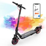 Evercross ev85f trottinette lectrique adulte pliable 8. 5 avec app 350w mode 3 vitesses double freins ...