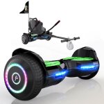 Evercross hoverboards gyropode 6. 5 noir hoverkart noir auto quilibre 3 leds clignotants des pdales ...