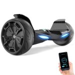 Evercross hoverboard gyropode 8. 5 pouces tout terrain noir autoquilibre self - balancing lumire led ...