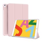 Evetane etui smart cover � rabat avec support compatible ipad 10. 2 (2019 - 2021) rose
