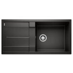 Evier granit noir blanco metra xl 6 s 1 grand bac noir Evier granit noir blanco metra xl 6 s 1 grand bac noir