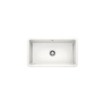 Evier - blanco - villae farmhouse single - timbre doffice - cramique - blanc