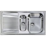 �vier elleci river - rectangulaire - inox - 1 bac - r�sistant aux rayures