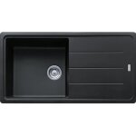 vier - franke - basis bfg 621 - 97 fragranit + onyx - 1 bac - a encastrer - 970x500 mm