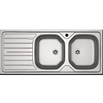 vier inox  encastrer franke - 2c / 1e rel 621 - 1160x500 mm - 898823