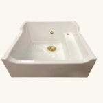 Evier timbre doffice cramique blanc honor 1 bac