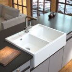 vier timbre doffice granit blanc gris mat kmbad ewen 2 bacs