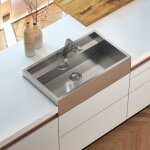 �vier timbre doffice inox lisse diamante 1 bac