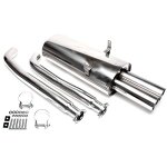 Evoe366ae276s ligne echappement sport bmw serie 3 berline coupe cabriolet break e36 de 1990 a 1999