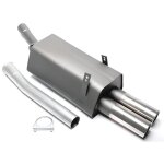 Evoe366e276 pot echappement silencieux acier pour bmw serie 3 cabriolet berline coupe break e36 de 1991 ... Evoe366e276 pot echappement silencieux acier pour bmw serie 3 cabriolet berline coupe break e36 de 1991 ...