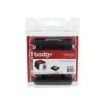 Evolis - pack consommables badgy 100 et 200 : 100 cartes de 076mm + 1 ruban 100 impression couleur ymcko ...