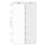 Exacompta feuillets adresses - t�l�phones exatime 17 - pack 47 papier blanc 172 x 105 cm