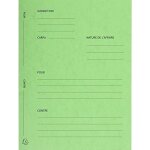 Exacompta 220103e pack de 25 chemise cartonne sans rabat sans rabat pour avocats 25 x 32 cm tilleul