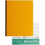Registre - exacompta - 4130e - 32 / 25 cm - 80 pages - 13 colonnes - jaune