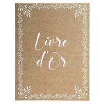 Exacompta 47234e - livre dor 100 pages tranche or - format 27 x 22 cm
