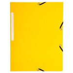 Chemises carte marbr�es - exacompta - lot de 7 + 3 - assortis - jaune - 21 x 297 (a4)