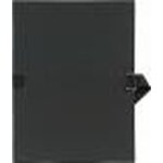 Chemise dos extensible - exacompta - noir - format 24x32cm - capacit 1000 feuillets