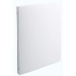 Classeur - exacompta - a4 - 4 anneaux - polypropylne opaque - blanc