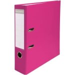 Exacompta classeur  levier 80mm framboise - classeur  levier 2 anneaux avec dos de 80mm pour documents ...