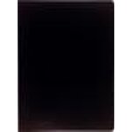 Porte - vues a4 - exacompta - noir - polypropylne souple - 120 vues - couverture opaque