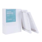 Exerz 24x30cm toiles pr� - �tir�es 5 pcs - 17cm d�paisseur toiles � peindre encadr�es / 100% coton - ...