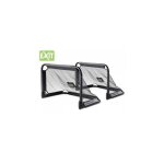 But de football pliable - exit - pico - set de 2 - acier noir - enfant