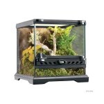 Terrarium - exo terra - nano - large - 105 l - 22 x 22 x 22 cm - verre noir