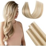 Extensions de cheveux adh�sives - zgeer - cheveux humains - double couture - invisibles - sans couture ...