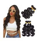 Extensions de cheveux et perruques et accessoires singlebest perruque meche cheveux onduls naturel bresilien ...