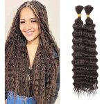 Extensions de cheveux synth�tiques deep wave - sightmark - 16 pouces - 100 g - boucl�s et mouill�s - ...