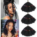 Extensions de cheveux synth�tiques - estampille - afro kinky - 14 pouces - 3 paquets - pr� - s�par�s